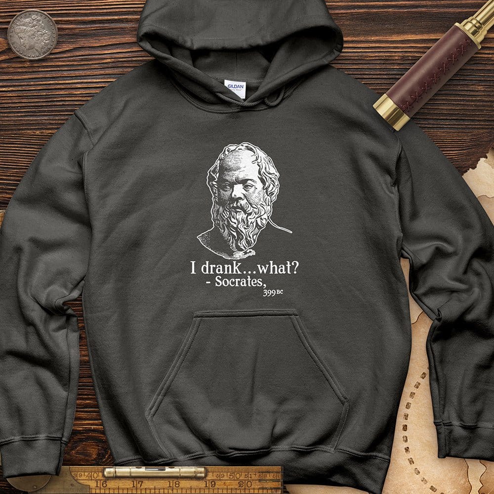 Socrates I Drank What Hoodie