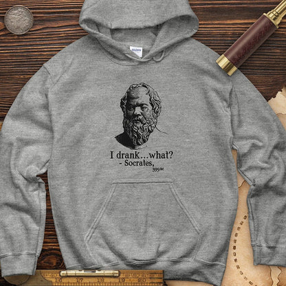 Socrates I Drank What Hoodie