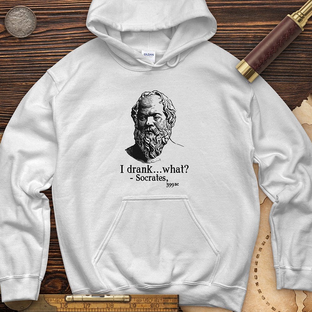 Socrates I Drank What Hoodie