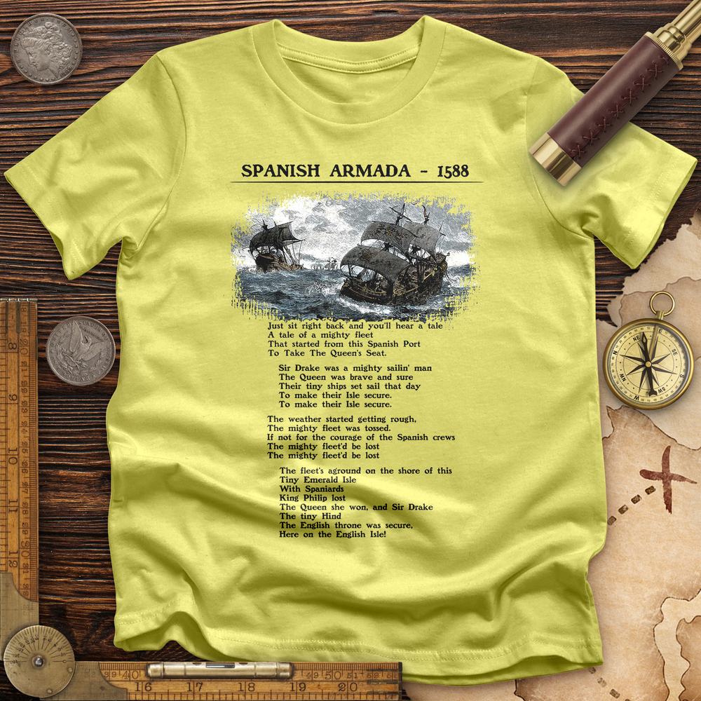 Spanish Armada T Shirt HistoreeTees