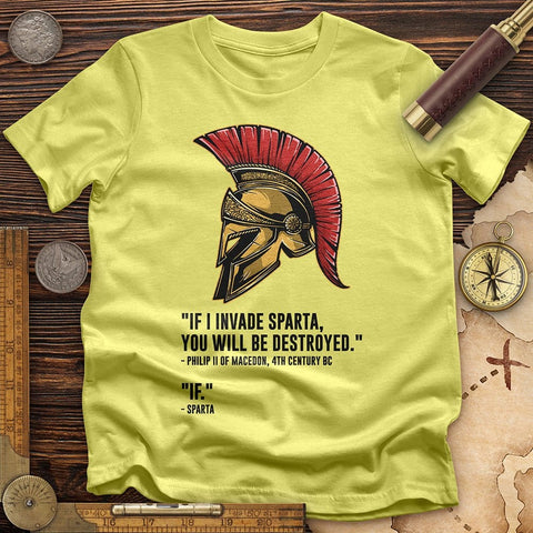 Sparta - If T-Shirt