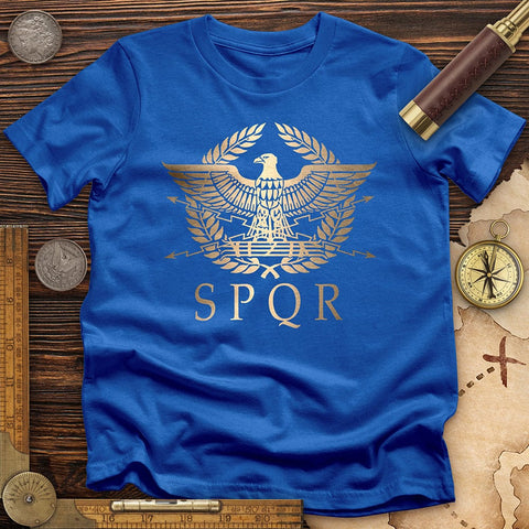 SPQR T-Shirt Royal / S