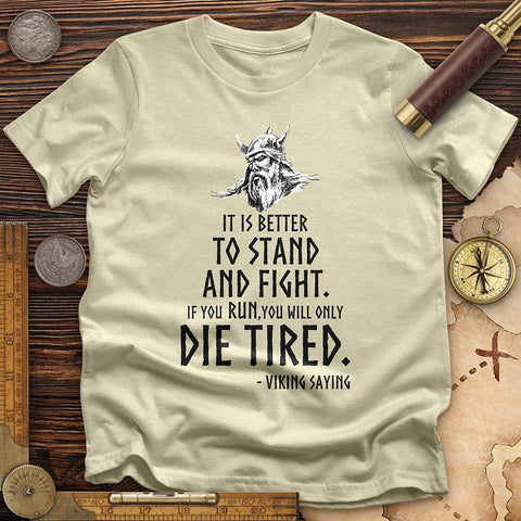 Stand and Fight T-Shirt Natural / S