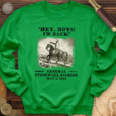 Stonewall Jackson Crewneck Irish Green / S