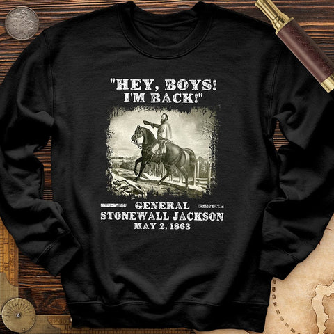 Stonewall Jackson Crewneck Black / S