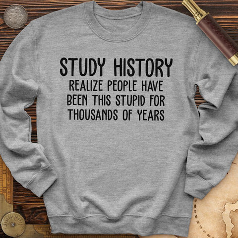 Study History Crewneck
