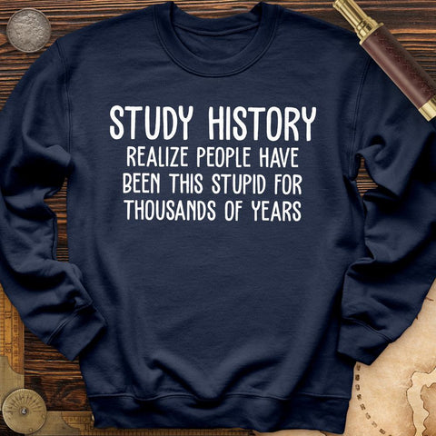 Study History Crewneck