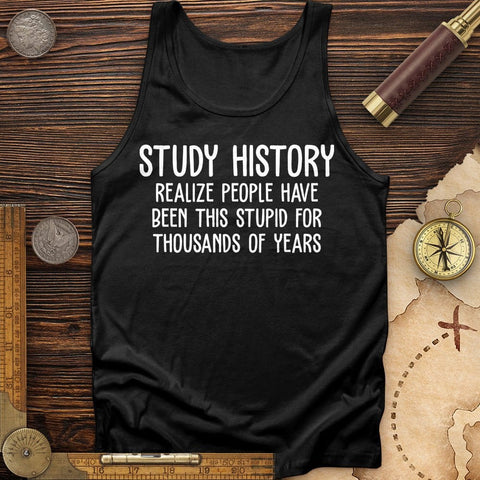 Study History Tank Black / XS