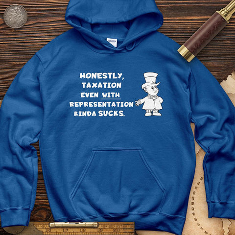 Taxation With Representation Hoodie Royal / S