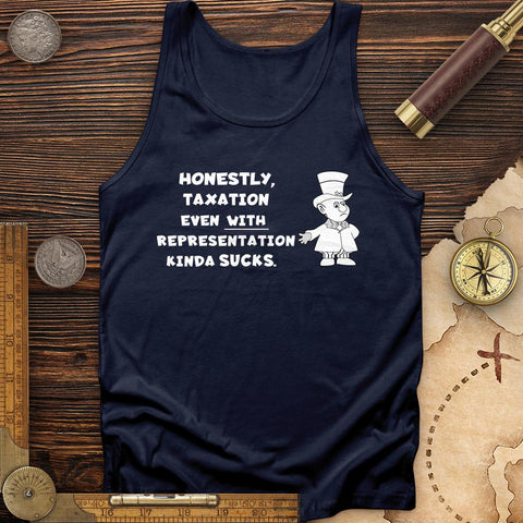 Taxation With Representation Tank Navy / XS