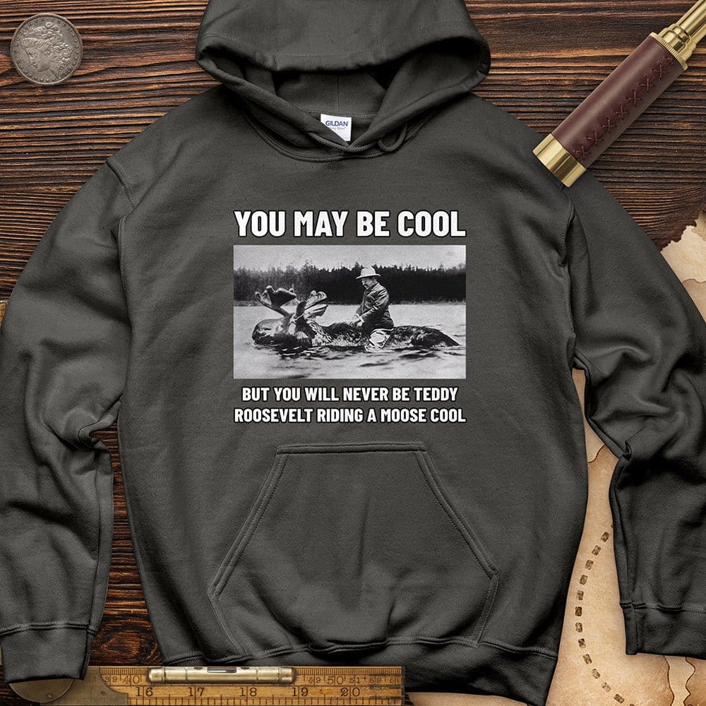 Teddy Riding Moose Hoodie