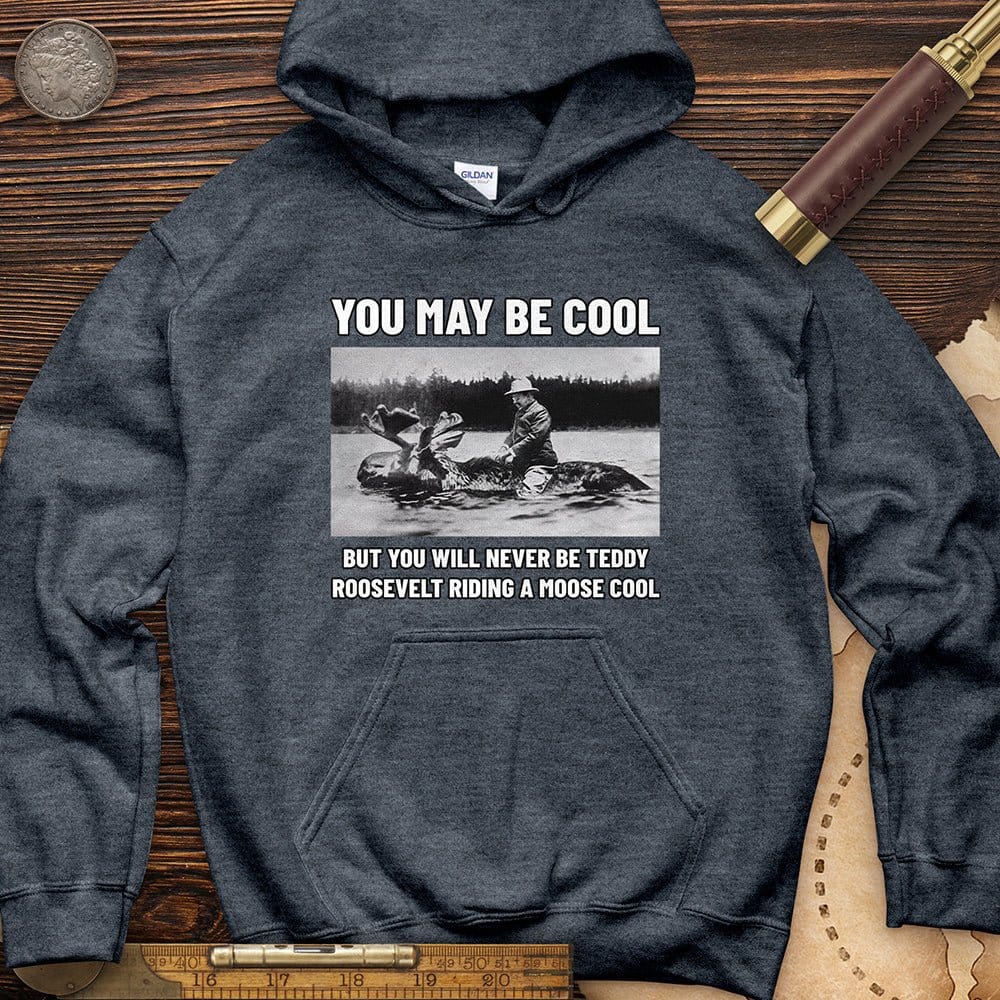 Teddy Riding Moose Hoodie