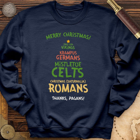 Thanks Pagans Crewneck Navy / S