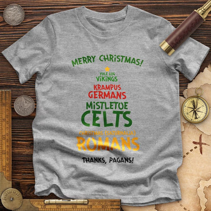 Thanks Pagans Premium Quality Tee Athletic Heather / S