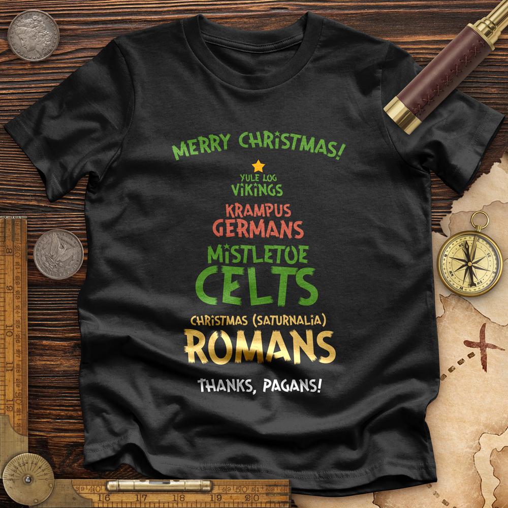 Thanks Pagans Premium Quality Tee Black / S