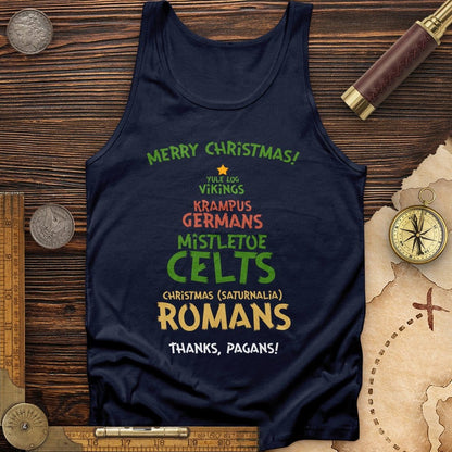 Thanks Pagans Tank Navy / XS