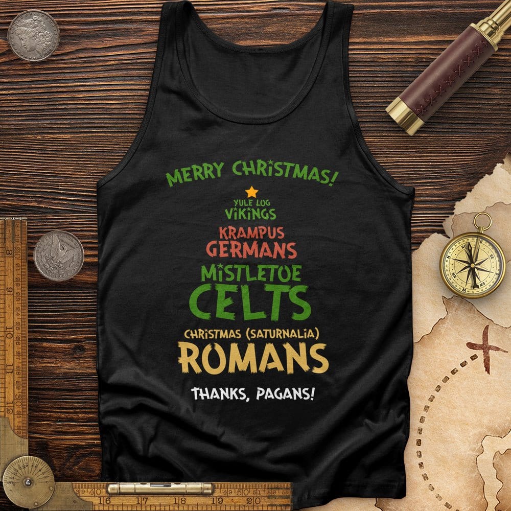 Thanks Pagans Tank Black / XS