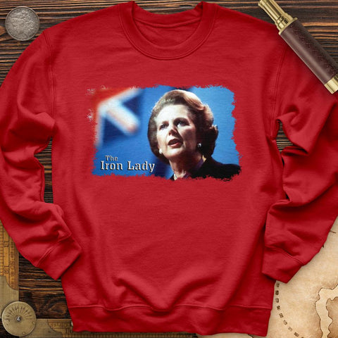 The Iron Lady Crewneck Red / S
