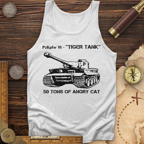 Tiger Tank Tank White / XS