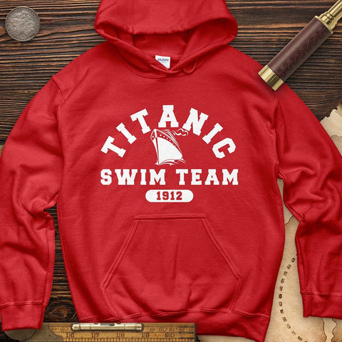 Titanic Swim Team Hoodie Red / S