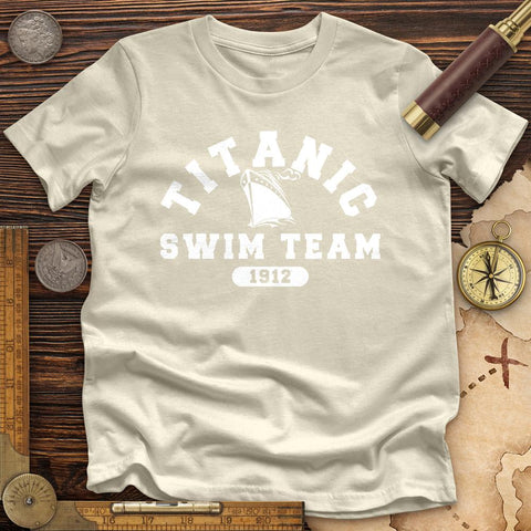 Titanic Swim Team Premium Quality Tee Natural / S