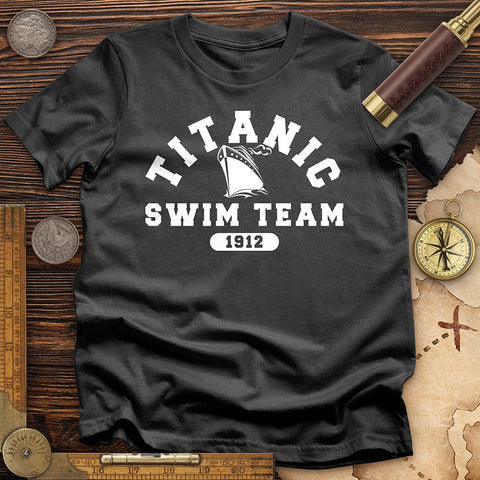 Titanic Swim Team T-Shirt Charcoal / S