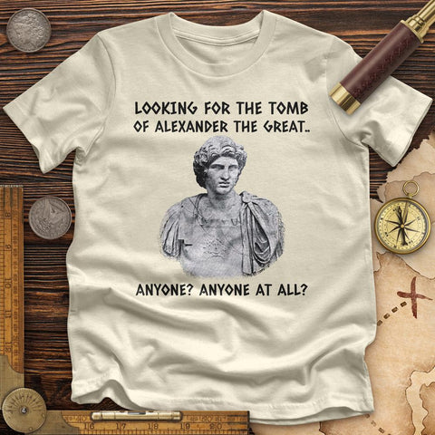 Tomb Of Alexander The Great High Quality Tee Natural / S