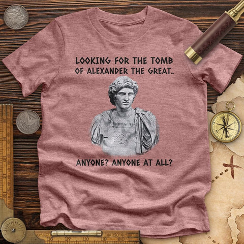 Tomb Of Alexander The Great High Quality Tee Heather Mauve / S