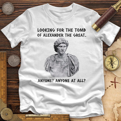 Tomb Of Alexander The Great High Quality Tee White / S