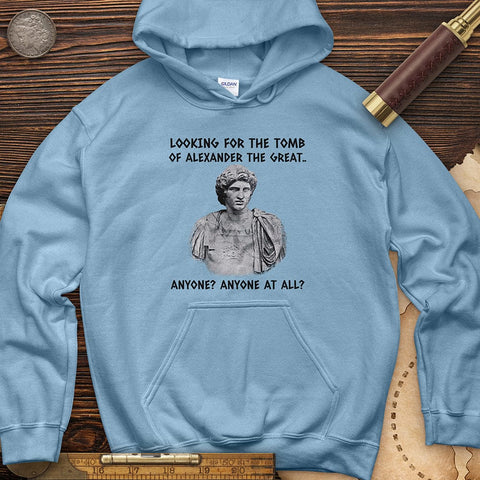 Tomb Of Alexander The Great Hoodie Light Blue / S