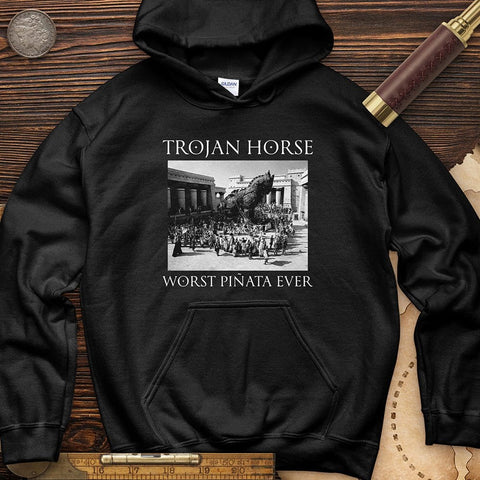Trojan Horse Pinata Hoodie Black / S