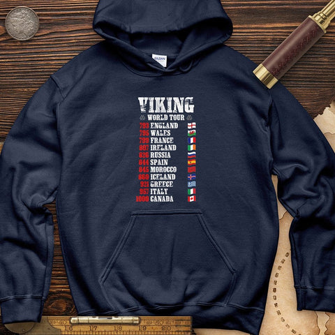 Viking World Tour Hoodie Navy / S