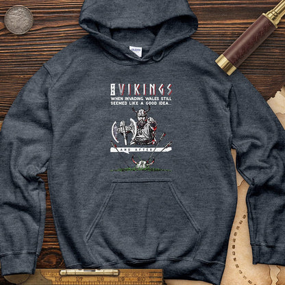 Vikings Never Defeated Wales Hoodie