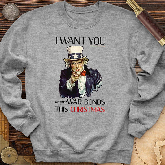 War Bonds Crewneck Sport Grey / S