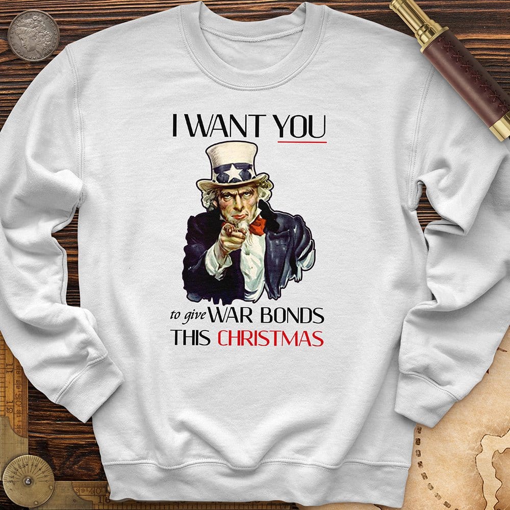 War Bonds Crewneck White / S