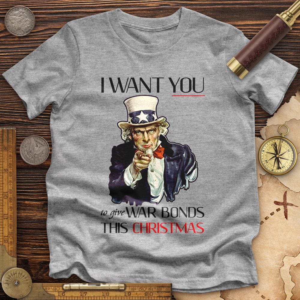 War Bonds Premium Quality Tee Athletic Heather / S