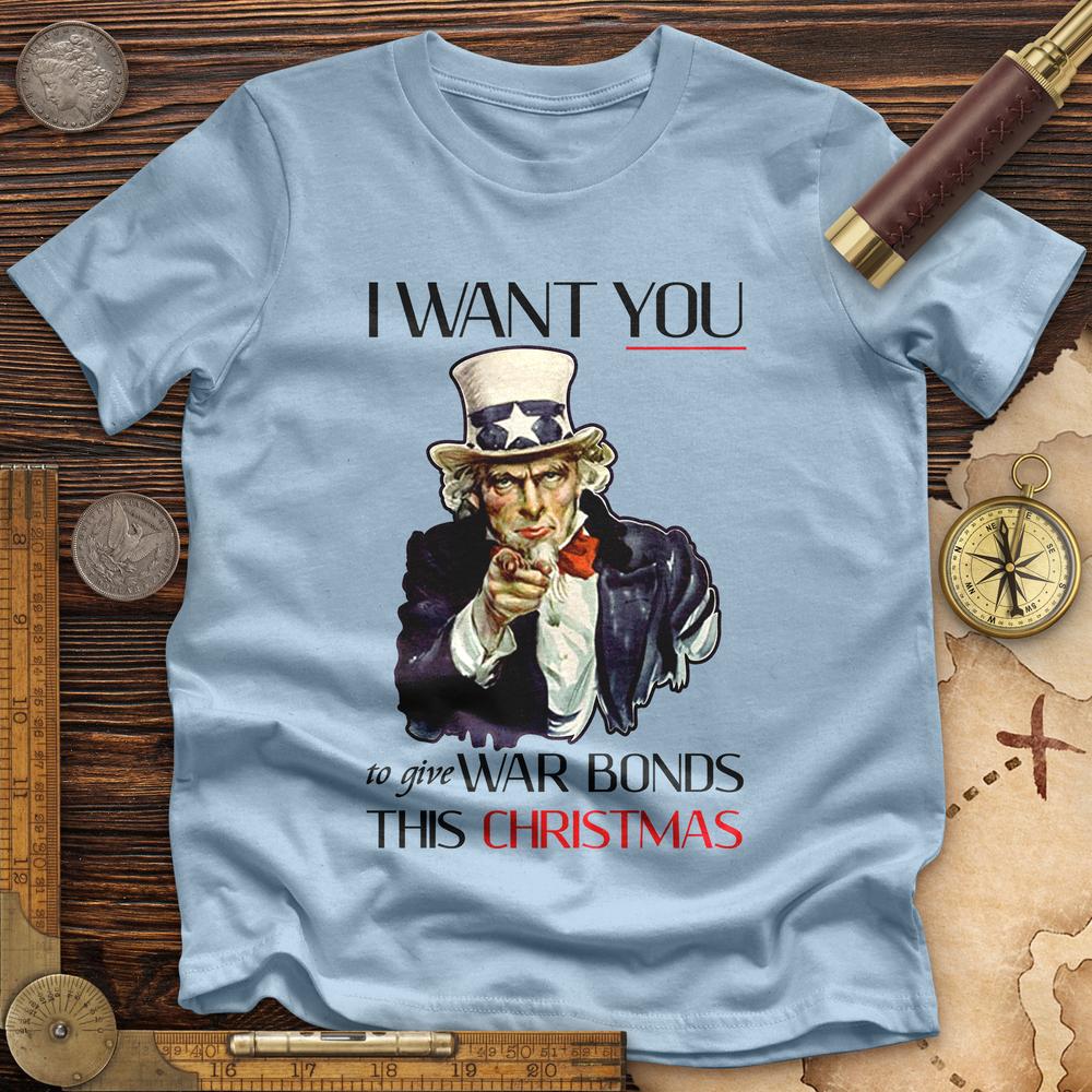 War Bonds Premium Quality Tee Light Blue / S
