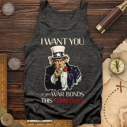 War Bonds Tank Charcoal Black TriBlend / XS