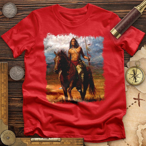 Warrior Horse T-Shirt Red / S