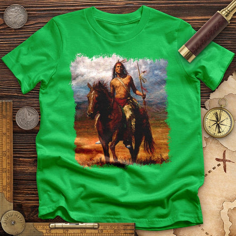 Warrior Horse T-Shirt Irish Green / S