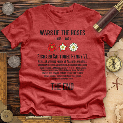 Wars Of The Roses Premium Quality Tee