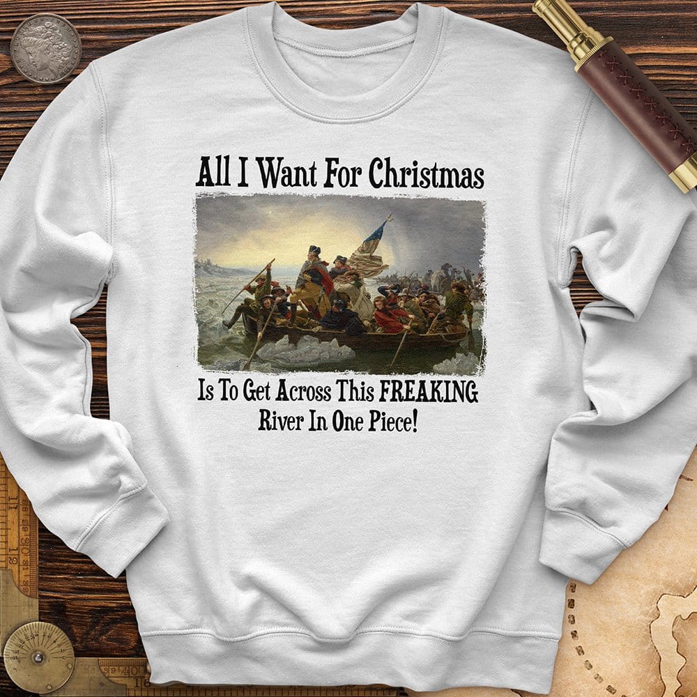 Washington All I Want Crewneck White / S