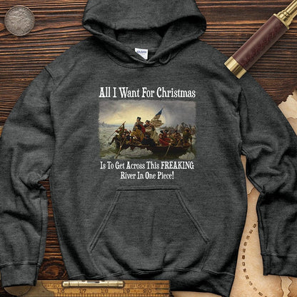 Washington All I Want Hoodie Dark Heather / S