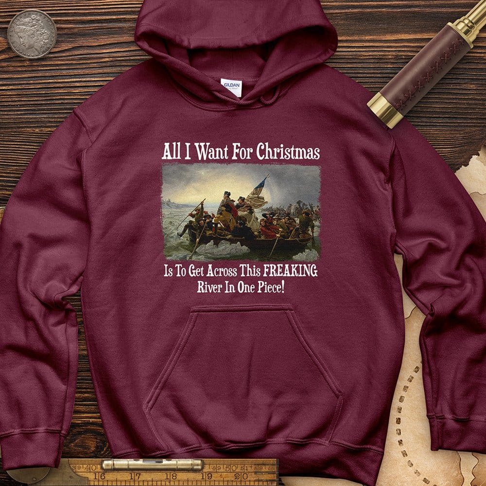 Washington All I Want Hoodie Maroon / S