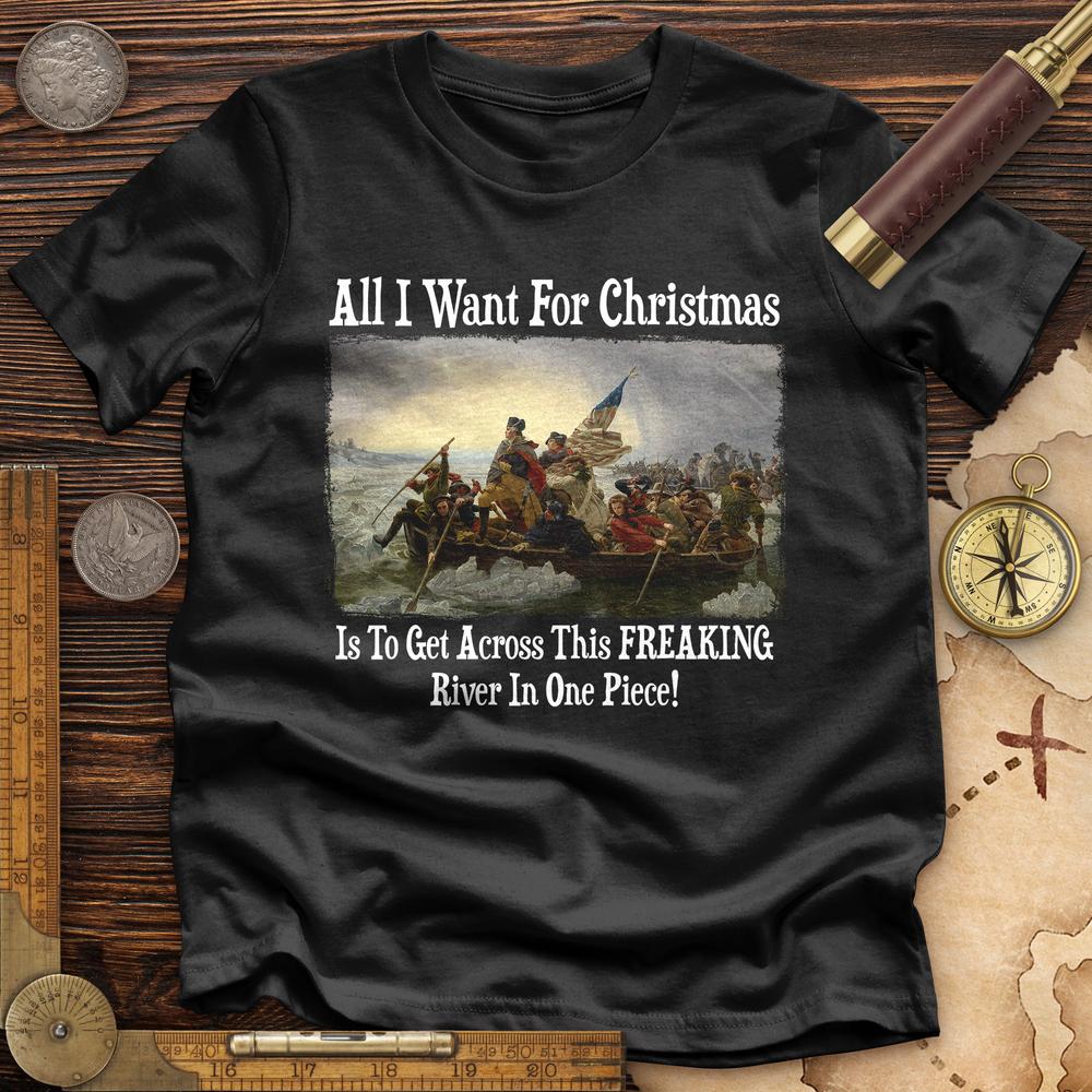 Washington All I Want Premium Quality Tee Black / S