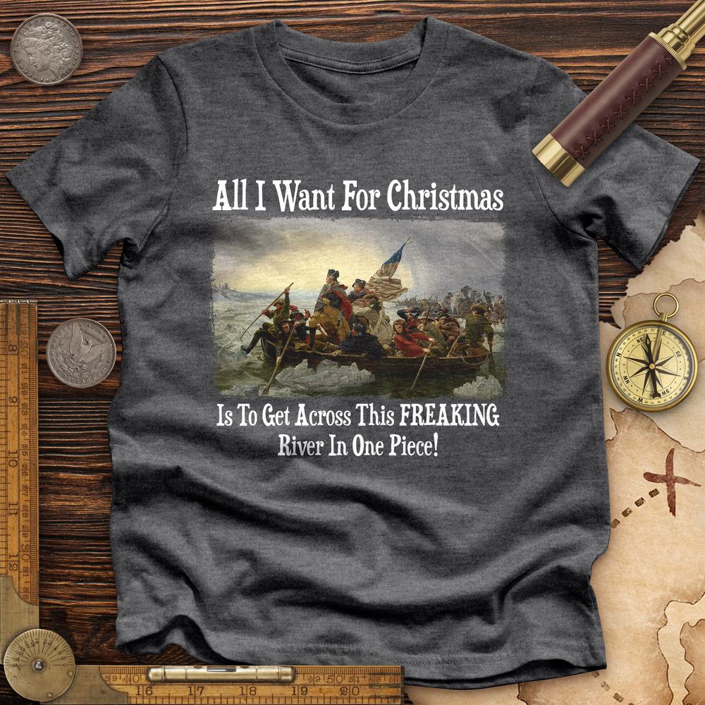 Washington All I Want Premium Quality Tee Dark Grey Heather / S