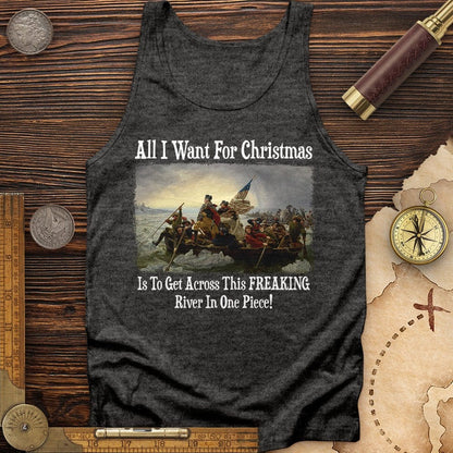 Washington All I Want Tank Charcoal Black TriBlend / XS