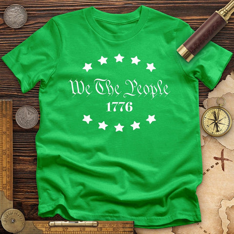 We the People 1776 T-Shirt Irish Green / S