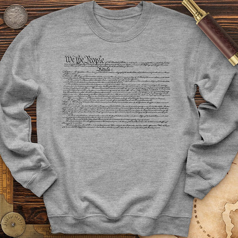 We The People Constitution Crewneck
