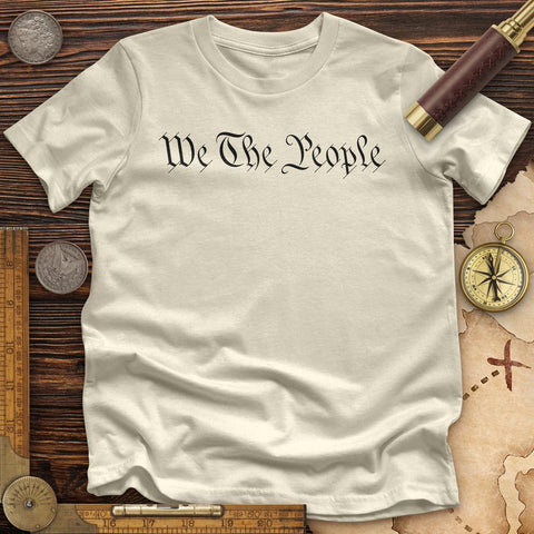 We The People Premium Quality Tee Natural / S